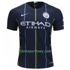 Koszulka Manchester City Wyjazdowe Koszulki Piłkarskie 2018/19 Krótki Rękaw